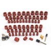 Coceca 458pcs Sanding Drums Kit with 432 Sanding Sleeves (80/120/240/320/400/600