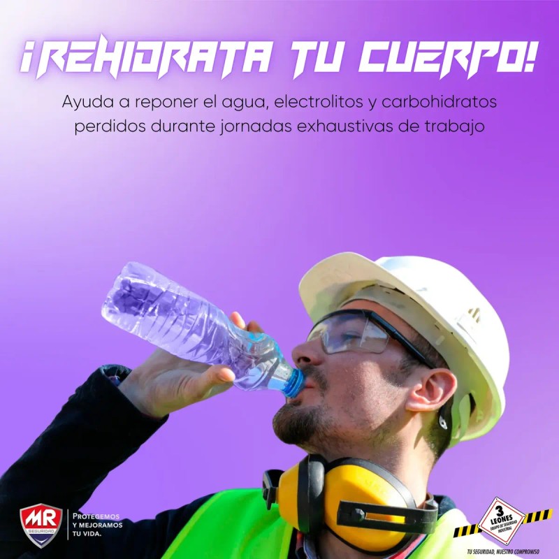 Polvo Para Preparar Bebida Con Electrolitos Energética Mr