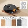 Fixbetter Mop Cloths with Replacement Holder, Wiping Plates for Roborock