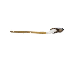 Fluidmaster 684 Universal Toilet Tank Lever in Chrome with Brass Arm