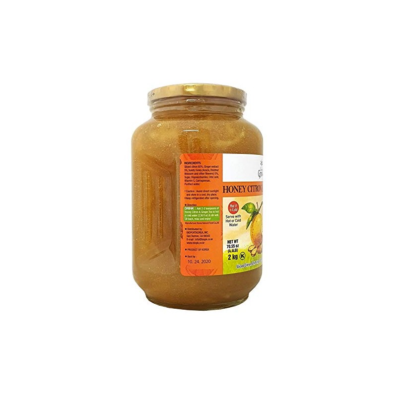 Balance Grow Honey Citron and Ginger Tea 70.55oz (4.4 lbs/2KG)