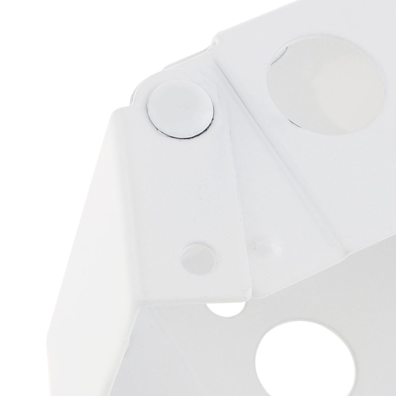 HOJLKLD 4 Pack Blinds Brackets 2 Inch White Low Profile