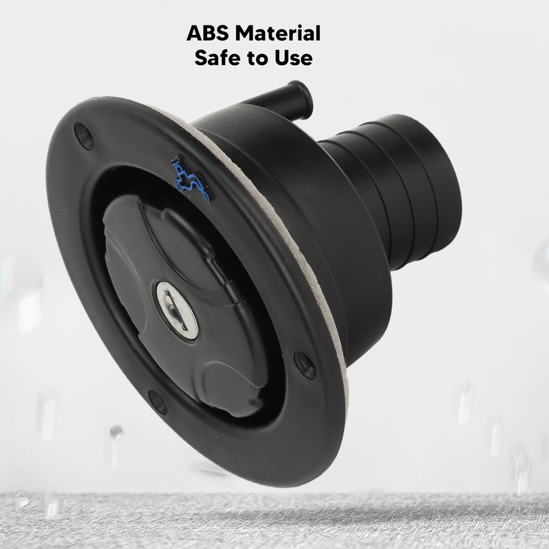 Round Water Inlet with Lock Camper Water Inlet Hatch Gravity