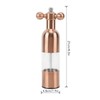 Pepper Mill Professional Refillable Ceramic Rotor Coarseness Adjustable Manual Pepper