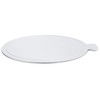 Hulless 100 Pcs Silver Cake Boards Mini Round Cake Cardboard
