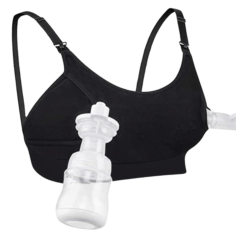 Wisebom Nursing Bras Breastfeeding, Hands Free Pumping Bras, Comfortable No