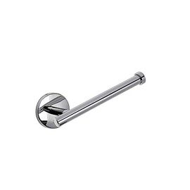 Croydex QM641141 Hampstead Wall Mounted Toilet Roll Holder with Zinc Alloy Construction, Chrome