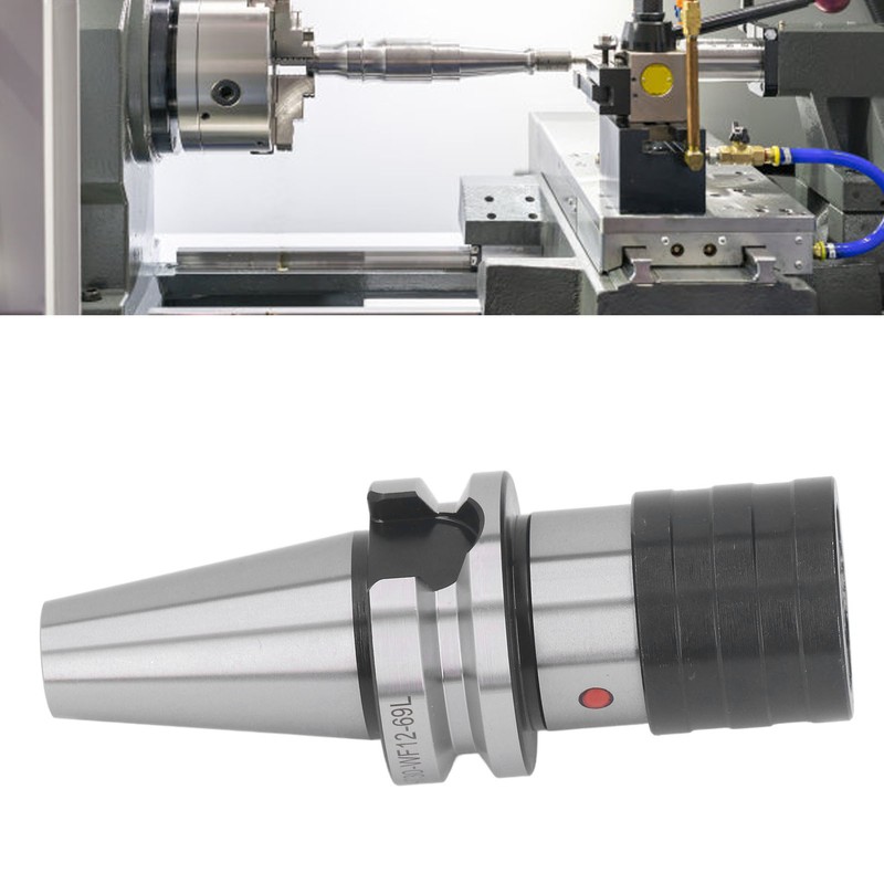 Collet Chuck Holder Floating Tap Holder Tool M3‑M12 BT30‑WF12‑69L for