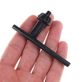 TOOLSTAR Drill Chuck Key, Centring Key, Chuck Key, Universal Metal T Shape Replacement Key Tool for Drill Chuck, Black