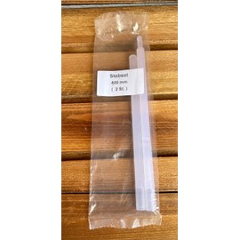 Roman Blind Weighted Bar Set Plastic Accessory Replacement Part Transparent Rod Set Roman Blind 1200 mm (6 Rods)