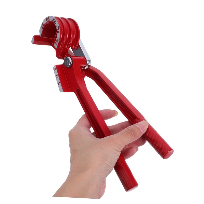 Tofficu Handheld Tube Bender Set Slot Manual Pipes Bending Tools