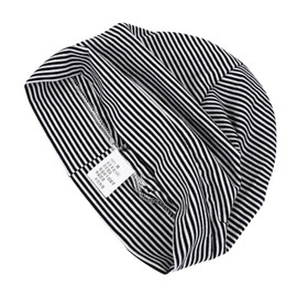 Healvian Elastic Cotton Sleeping Hat Breathable Lightweight Sleep Cap for Adults Comfortable Turban for Sports and Daily Wear Unisex Hair Protection