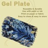 BuzzBright Gel Printing Plate kit, Complete Printmaking Set with 8”X10”