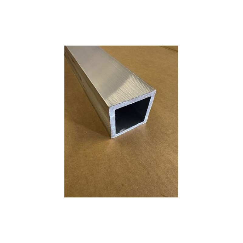 1/4" Wall x 2.5" x 2.5" Aluminum Square Tube, 6061