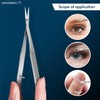SANDBROS 4-1/2" Iris Scissors with Spring (Curved Blade)