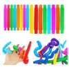 Set of 16 Rainbow Pop Tubes Relieves Stress and Anxiety
