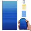 AISPARKY Pocket Beach Blanket Waterproof Sandproof Compact Picnic Mat with