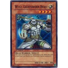 Yu-Gi-Oh! - Wulf, Lightsworn Beast (LODT-EN023) - Light of Destruction - Unlimited Edition - Super Rare