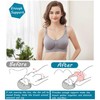 Camivile 3 Pack Nursing Bras for Breastfeeding Maternity Bra Breastfeeding