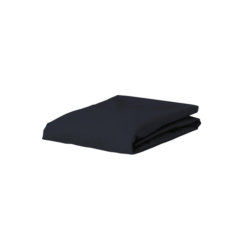 Marc O'Polo Premium Organic Jersey Fitted Sheet, Dark Navy, 180-200