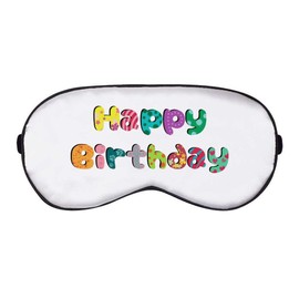 'Happy Birthday' Sleep/Travel Eye Mask (EY00023696)