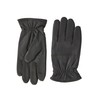 camel active Men's Leather Gloves with Screen Tab Function, Asphalt,