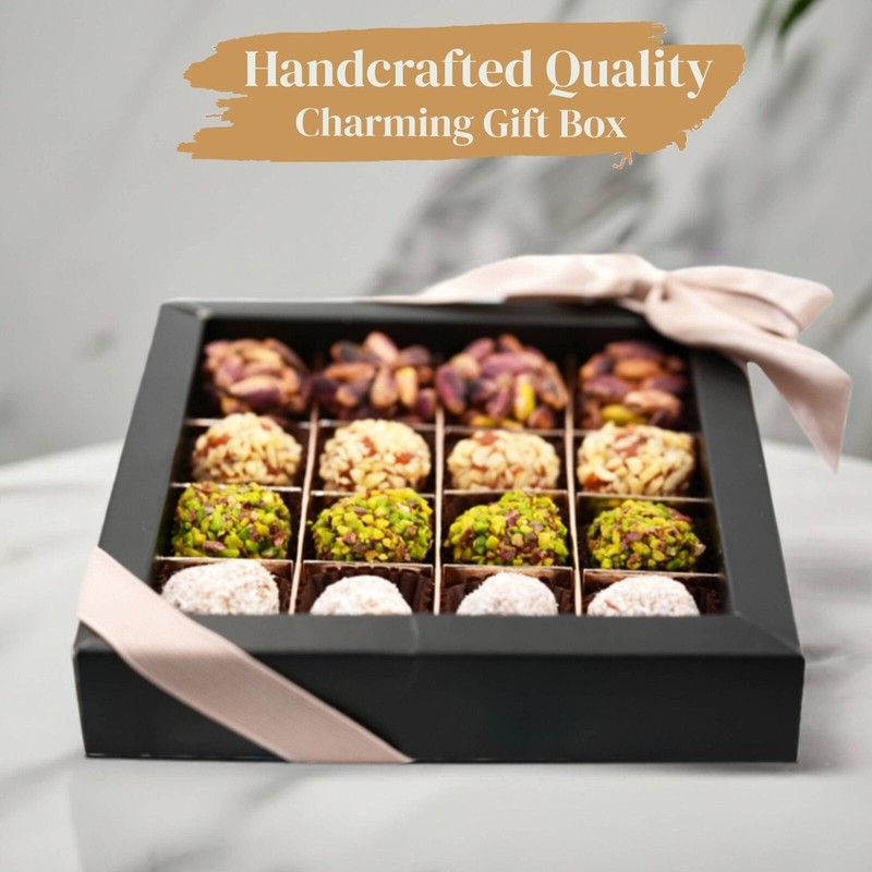 Andy Anand's No Sugar Added Natural Truffles Gift Box, Fresh