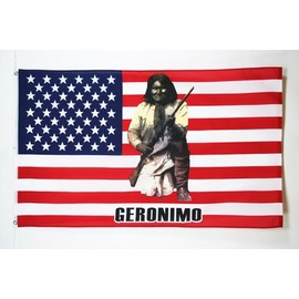AZ FLAG USA Geronimo Flag 3' x 5' - US - American Flags 90 x 150 cm - Banner 3x5 ft