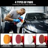 Cordless Sander, 3" Palm Sander with 16.8V 3.0Ah Li-ion Battery,