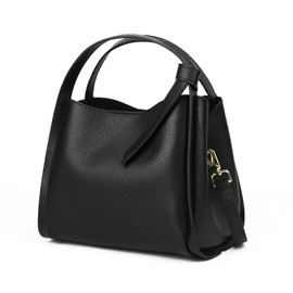 MFFOR Women's 2-Way Handbag, High Capacity, High Visibility, Crossbody Bag, Simple, Casual, Crossbody Shoulder Bag, Handheld, Popular, Black