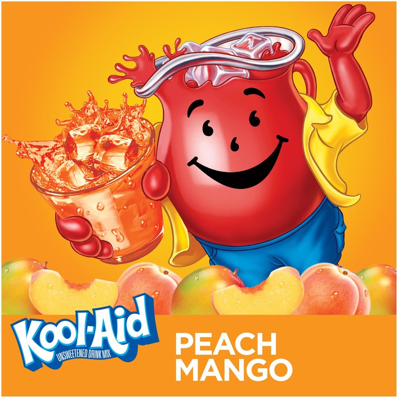 Kool-Aid Unsweetened Drink Mix Variety Pack – Peach Mango &