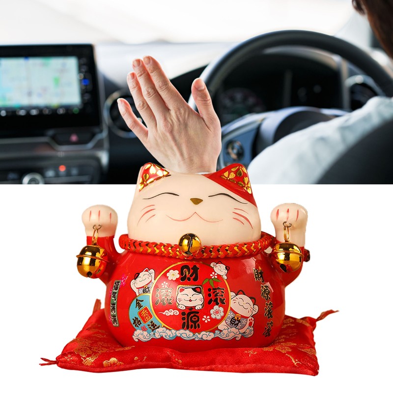 Lucky Cat Coin Bank 4.5in Exquisite Cute Bring Luck Good