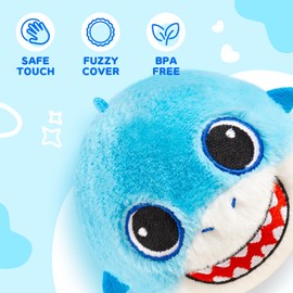 PlayZap Plush Bouncy Balls for Kids & Toddlers - 3" Large Safe Size - Toddler Toys Stuffed Animals -Indoor Outdoor Games - 3 Pack Bulk - Birthday Hallowwen Gift for Boys Girls 1-3 3-5 5-8 8-12