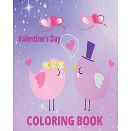 Valentine's day coloring book