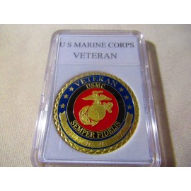 US MARINE CORPS VETERAN Challenge Coin
