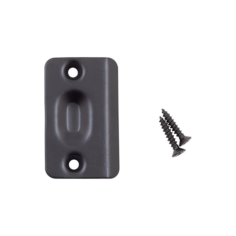 Stone Harbor Hardware Ball Catch Strike Plate, 2-1/4" x 1-3/8",