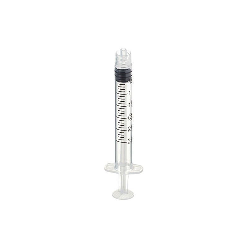 Servoprax Mediware I3 0501 Disposable Syringes with Luer Lock 2.5/3
