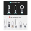 Leemone 2 Pack TP04 HP04 Filter Replacement Compatible with Dyson