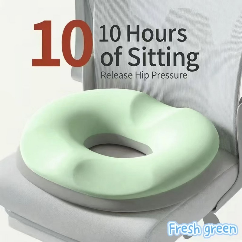 Donut Seat Cushion for Sitting Comfort – Memory Foam Tailbone