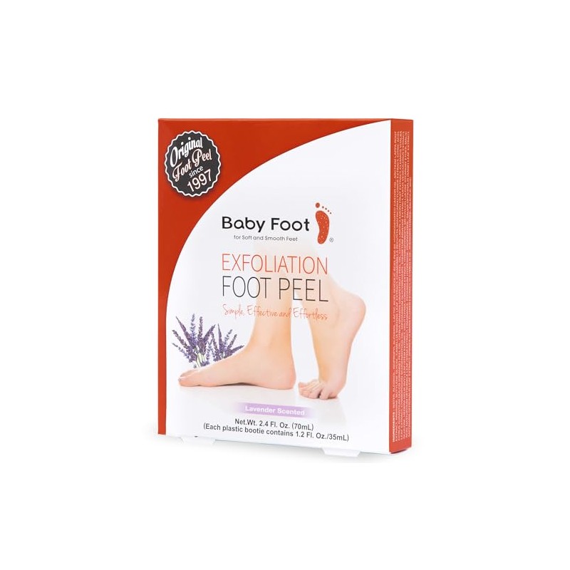 Baby Foot Exfoliation Foot Peel, Exfoliación Para Los Pies, Lavanda
