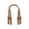 2 Pcs PU Leather Shoulder Bag Straps Adjustable Handbags Strap