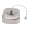 Retractable Clothesline 304 Stainless Steel Rust Resistant Space Saving Wall