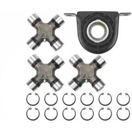 Rear Driveshaft Carrier Bearing and U Joint Kit Super Duty for Ford for F250 SuperDuty 1999-2010 for F350 SuperDuty 1999-2010Model Number: A86384-RDCBAUJKFFSDFF