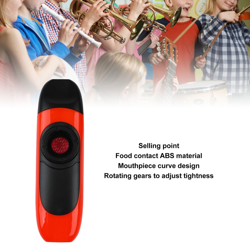 Kazoo Resin Environmental Protection ABS Performance Musical Instrument with Flute