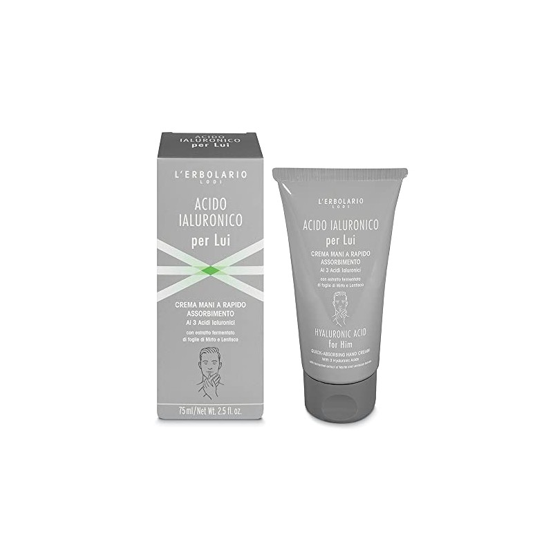 L'Erbolario Hyaluronic Acid for Him Hand Cream