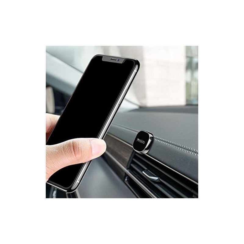 Soporte magnético mini para teléfono celular y tablet, compatible con