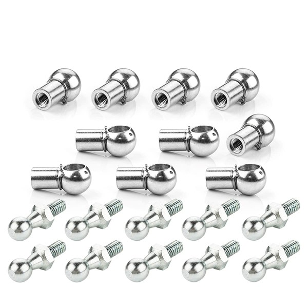 LST Set of 10 ball pins ball head ball socket