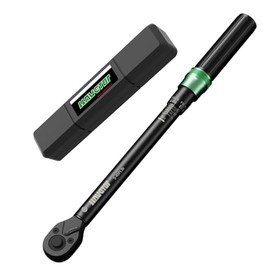 LLAVETOR 3/8 Drive Click Torque Wrench 5-45 Ft-Lb/6.8-61.2Nm, 72-tooth Torque Wrenches with Dual Range Scales,±3% High Accuracy Torque Wrench for Bike, Motorcycle