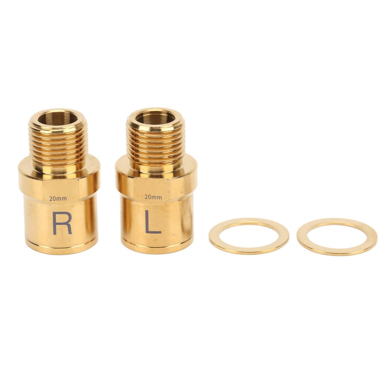 RISK Bike Pedal Extender Titanium Alloy Bicycle Pedal Extended Spindle