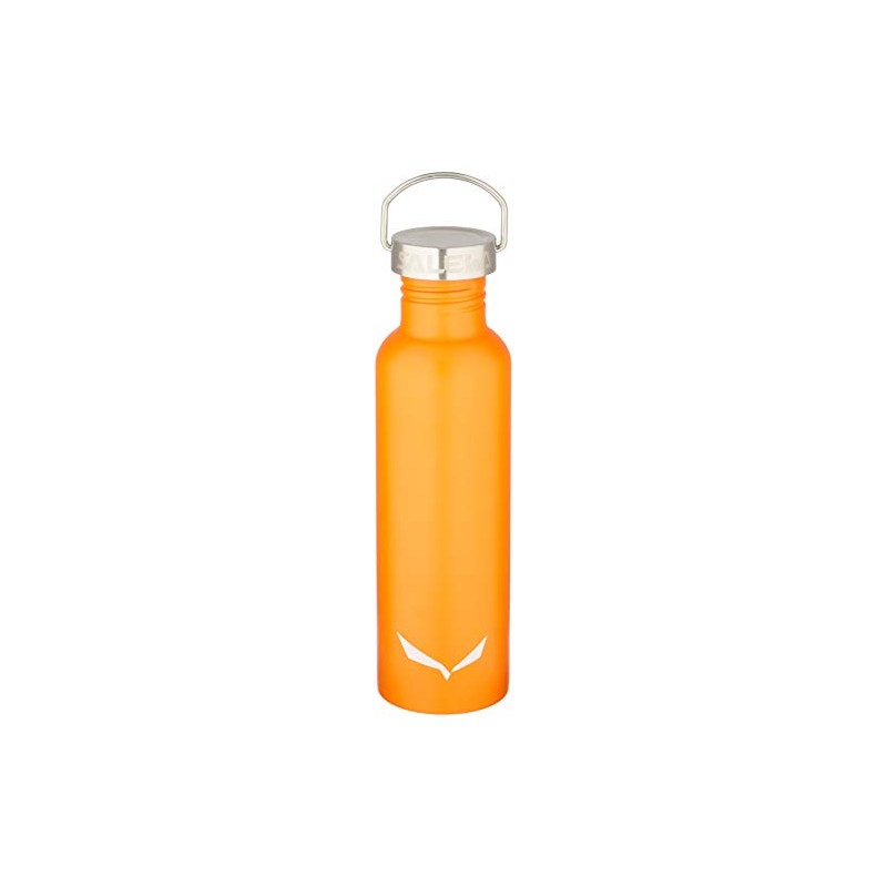 Salewa Double Lid Aurino Stainless Steel 0,75L Bottle, orange